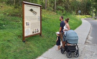 Oznaczyli część dawnych fortyfikacji niemieckich na Płotkach 